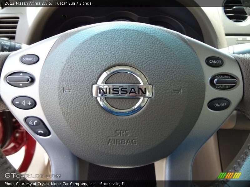 Tuscan Sun / Blonde 2012 Nissan Altima 2.5 S