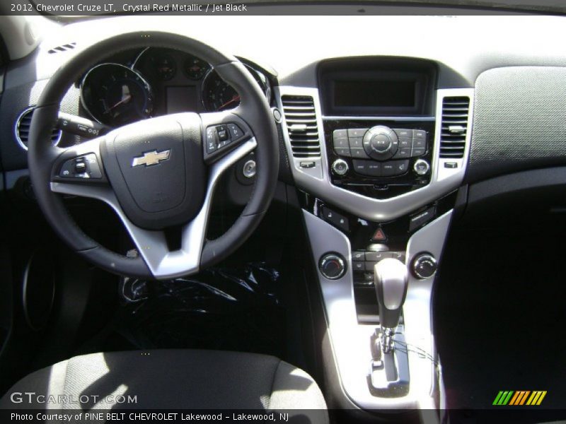 Crystal Red Metallic / Jet Black 2012 Chevrolet Cruze LT