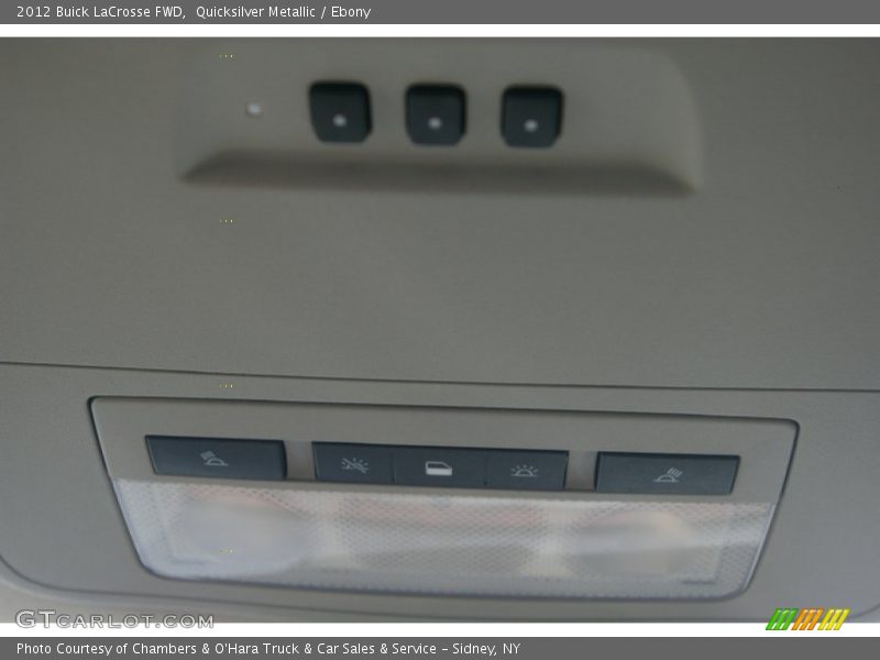 Quicksilver Metallic / Ebony 2012 Buick LaCrosse FWD