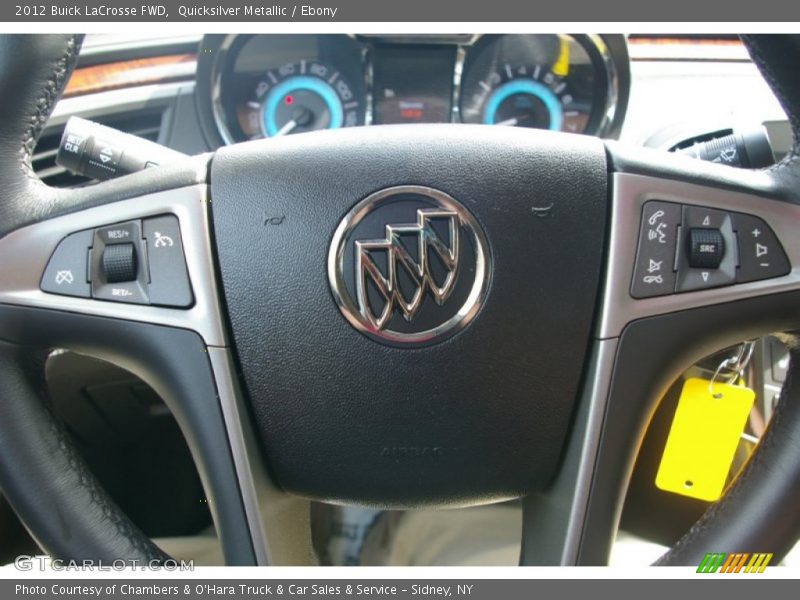 Quicksilver Metallic / Ebony 2012 Buick LaCrosse FWD