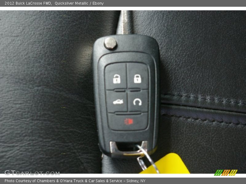 Quicksilver Metallic / Ebony 2012 Buick LaCrosse FWD