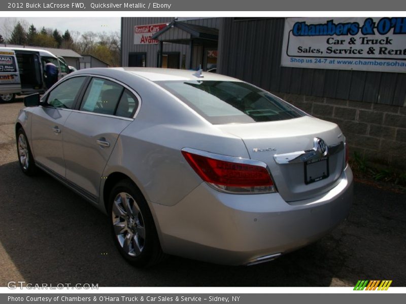 Quicksilver Metallic / Ebony 2012 Buick LaCrosse FWD