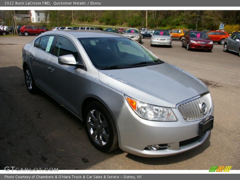 Quicksilver Metallic / Ebony 2012 Buick LaCrosse FWD