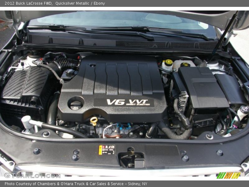 Quicksilver Metallic / Ebony 2012 Buick LaCrosse FWD