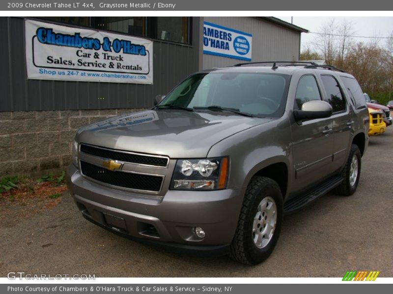 Graystone Metallic / Ebony 2009 Chevrolet Tahoe LT 4x4