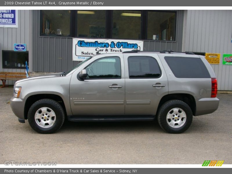 Graystone Metallic / Ebony 2009 Chevrolet Tahoe LT 4x4