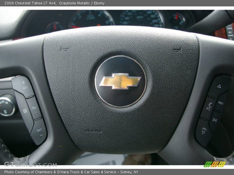 Graystone Metallic / Ebony 2009 Chevrolet Tahoe LT 4x4