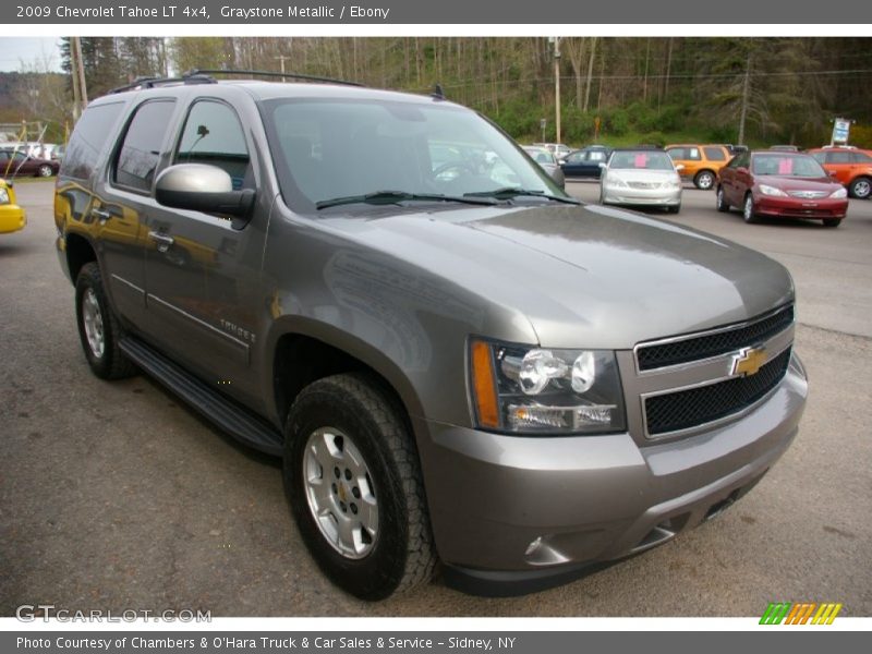Graystone Metallic / Ebony 2009 Chevrolet Tahoe LT 4x4