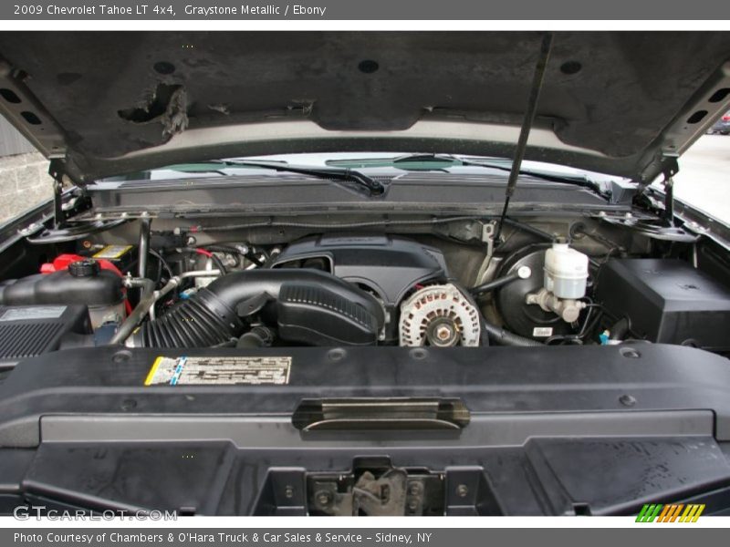 Graystone Metallic / Ebony 2009 Chevrolet Tahoe LT 4x4