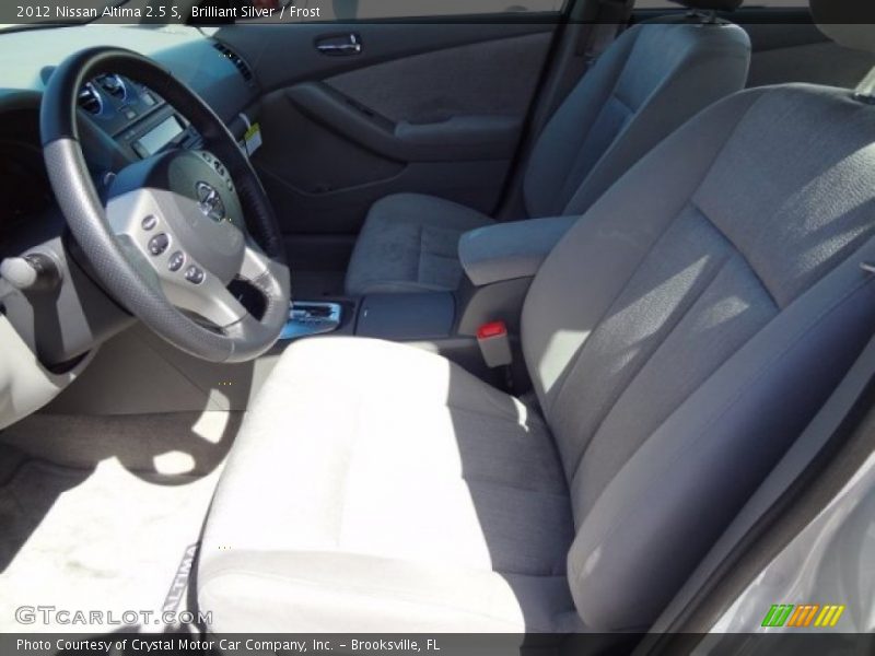 Brilliant Silver / Frost 2012 Nissan Altima 2.5 S
