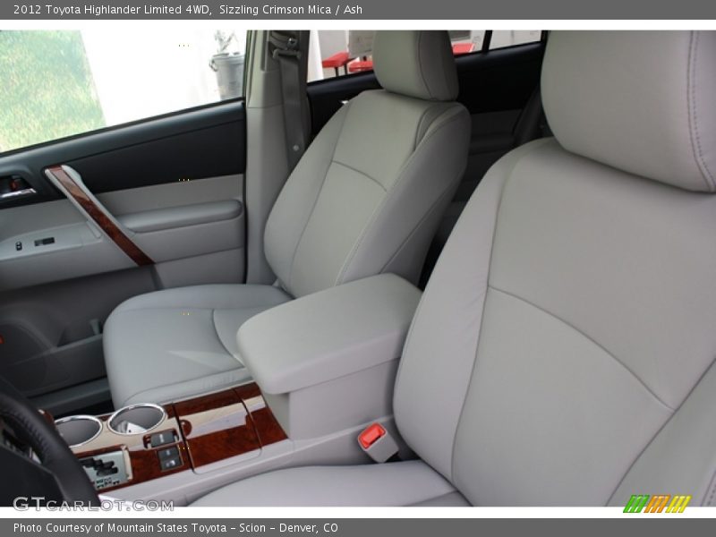 Sizzling Crimson Mica / Ash 2012 Toyota Highlander Limited 4WD