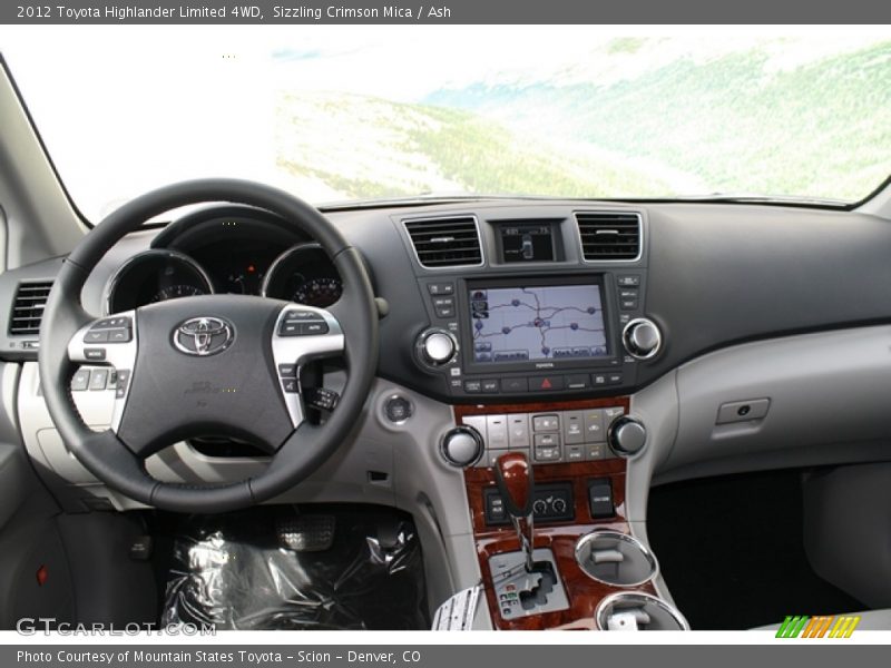 Sizzling Crimson Mica / Ash 2012 Toyota Highlander Limited 4WD
