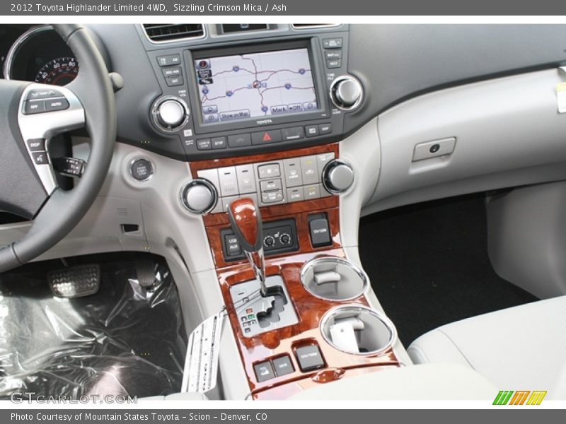 Sizzling Crimson Mica / Ash 2012 Toyota Highlander Limited 4WD