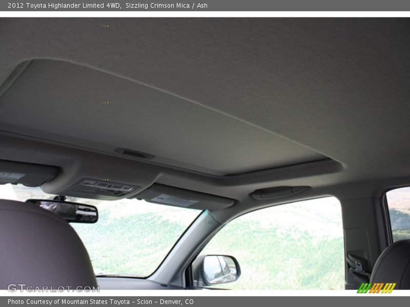 Sizzling Crimson Mica / Ash 2012 Toyota Highlander Limited 4WD