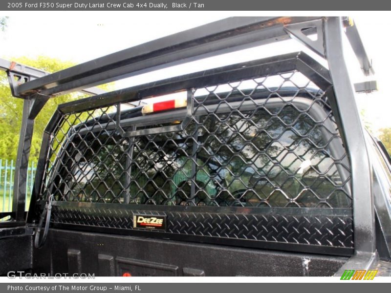 Black / Tan 2005 Ford F350 Super Duty Lariat Crew Cab 4x4 Dually