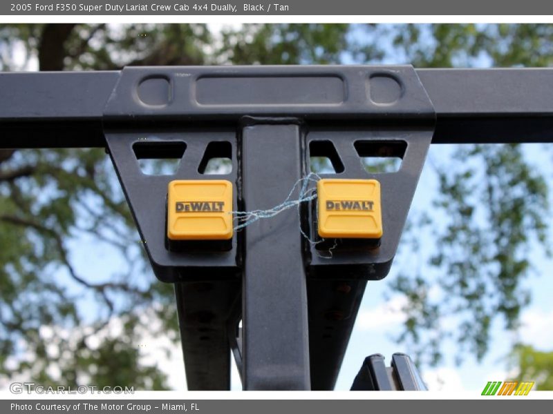 Black / Tan 2005 Ford F350 Super Duty Lariat Crew Cab 4x4 Dually