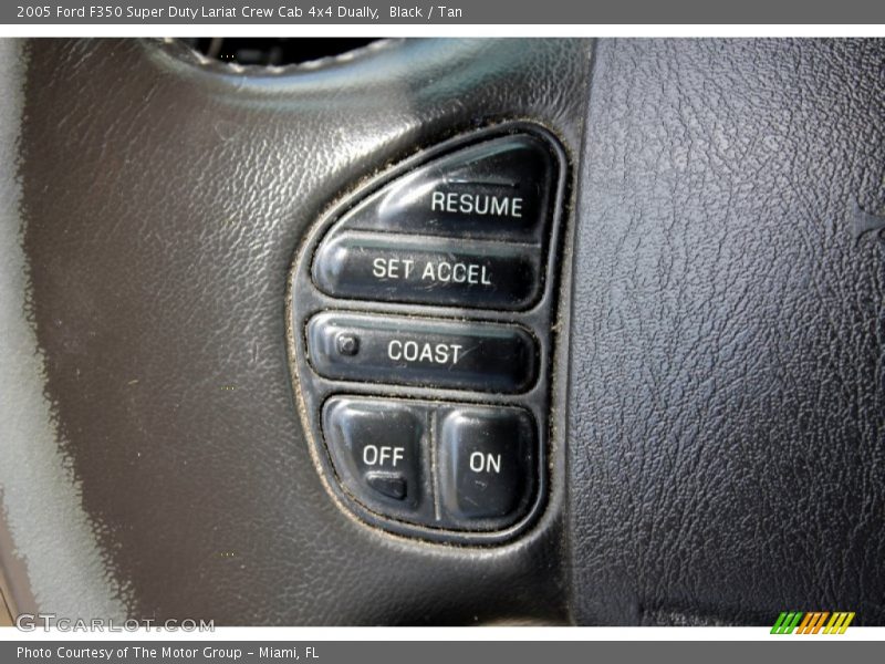 Black / Tan 2005 Ford F350 Super Duty Lariat Crew Cab 4x4 Dually