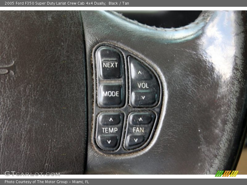 Black / Tan 2005 Ford F350 Super Duty Lariat Crew Cab 4x4 Dually