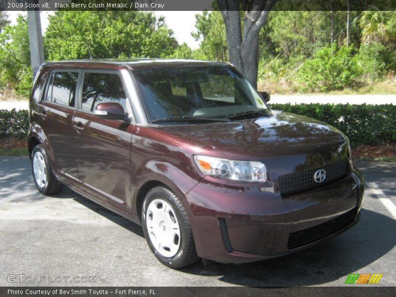 Black Berry Crush Metallic / Dark Gray 2009 Scion xB