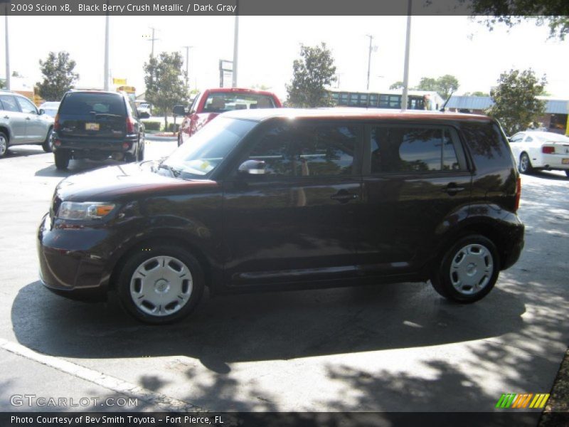 Black Berry Crush Metallic / Dark Gray 2009 Scion xB