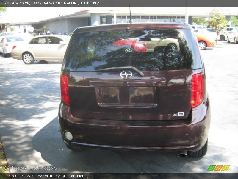 Black Berry Crush Metallic / Dark Gray 2009 Scion xB