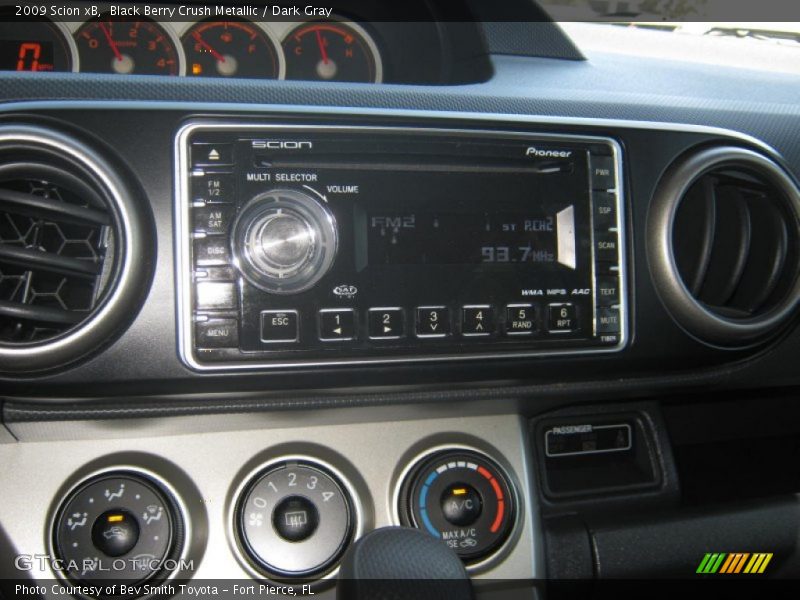Black Berry Crush Metallic / Dark Gray 2009 Scion xB