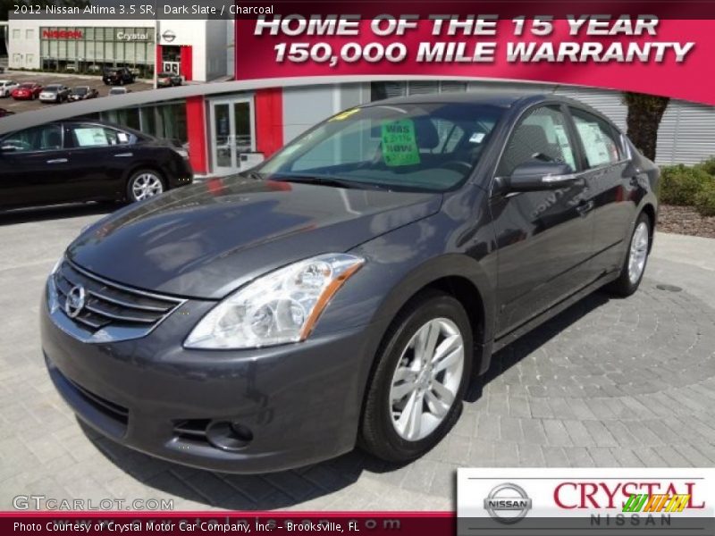 Dark Slate / Charcoal 2012 Nissan Altima 3.5 SR
