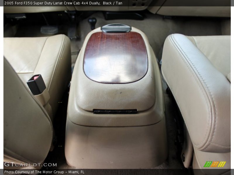 Black / Tan 2005 Ford F350 Super Duty Lariat Crew Cab 4x4 Dually
