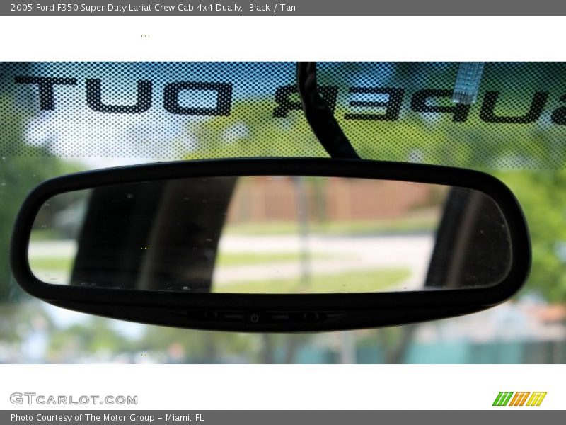 Black / Tan 2005 Ford F350 Super Duty Lariat Crew Cab 4x4 Dually