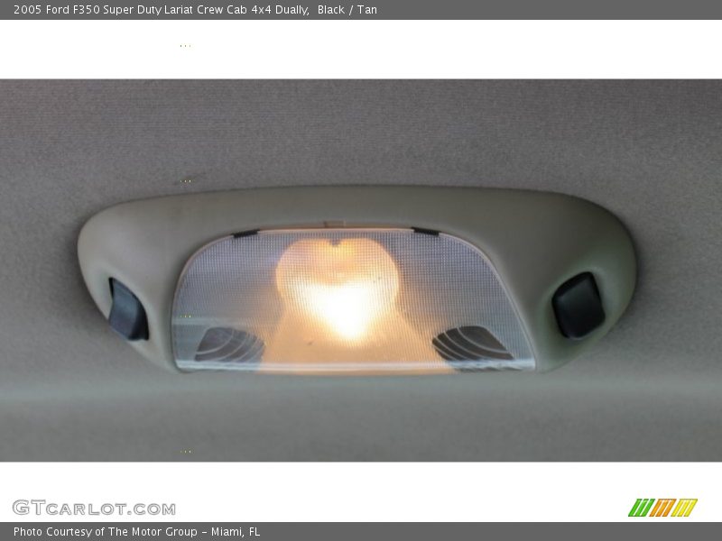 Black / Tan 2005 Ford F350 Super Duty Lariat Crew Cab 4x4 Dually