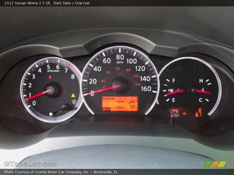Dark Slate / Charcoal 2012 Nissan Altima 3.5 SR