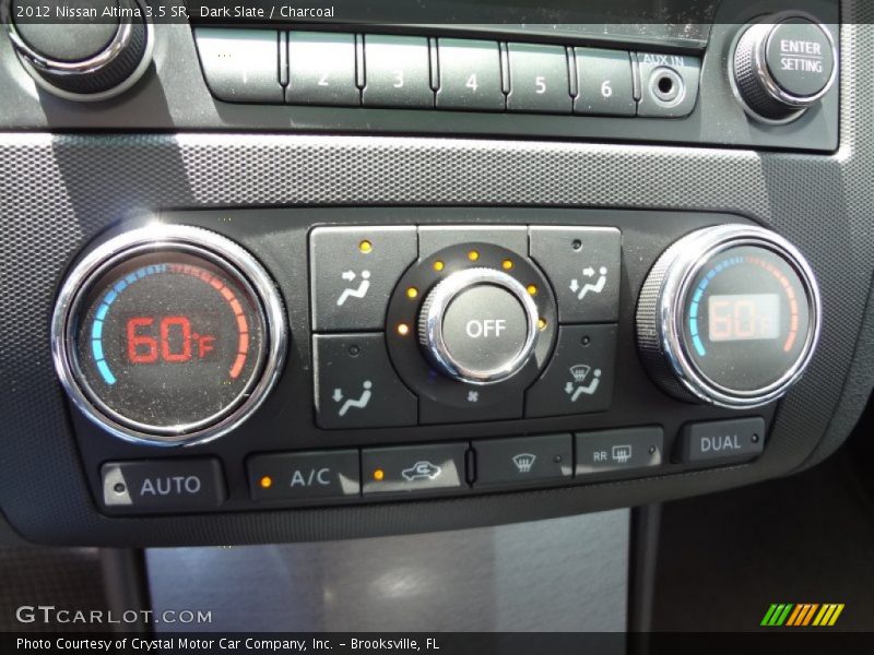Dark Slate / Charcoal 2012 Nissan Altima 3.5 SR