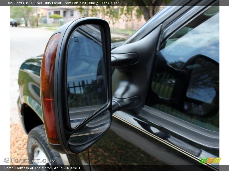 Black / Tan 2005 Ford F350 Super Duty Lariat Crew Cab 4x4 Dually