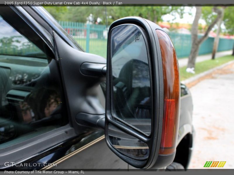 Black / Tan 2005 Ford F350 Super Duty Lariat Crew Cab 4x4 Dually