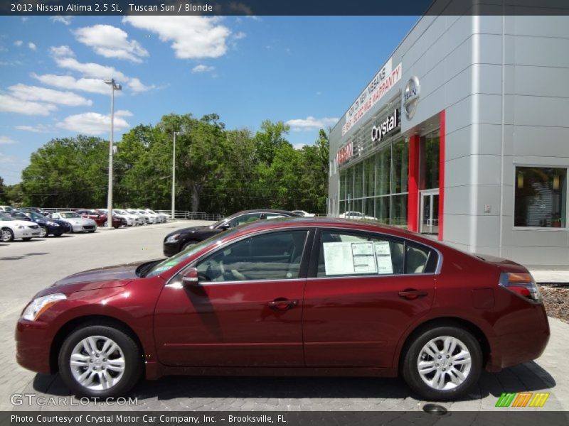 Tuscan Sun / Blonde 2012 Nissan Altima 2.5 SL