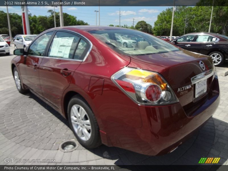 Tuscan Sun / Blonde 2012 Nissan Altima 2.5 SL