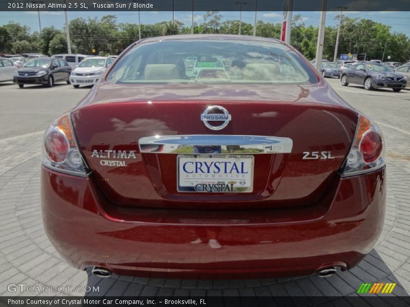 Tuscan Sun / Blonde 2012 Nissan Altima 2.5 SL