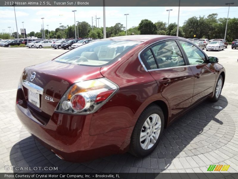 Tuscan Sun / Blonde 2012 Nissan Altima 2.5 SL