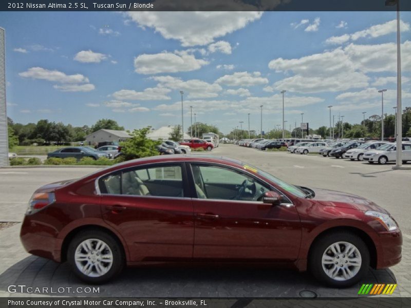 Tuscan Sun / Blonde 2012 Nissan Altima 2.5 SL