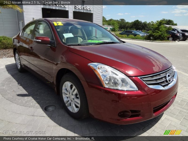 Tuscan Sun / Blonde 2012 Nissan Altima 2.5 SL
