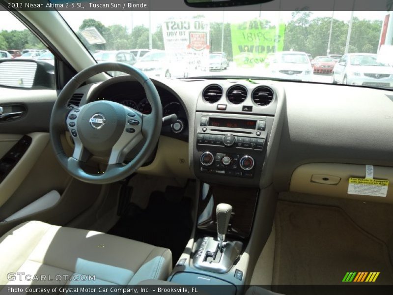 Tuscan Sun / Blonde 2012 Nissan Altima 2.5 SL
