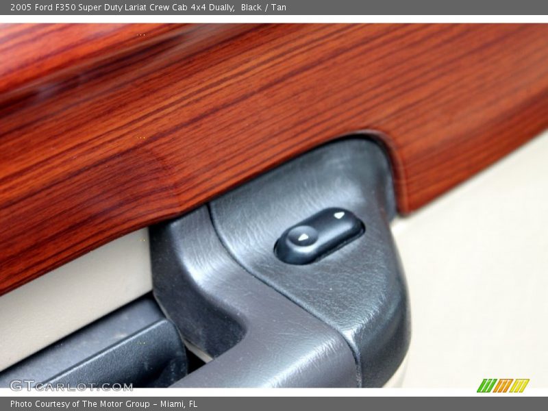 Black / Tan 2005 Ford F350 Super Duty Lariat Crew Cab 4x4 Dually