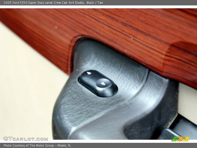 Black / Tan 2005 Ford F350 Super Duty Lariat Crew Cab 4x4 Dually