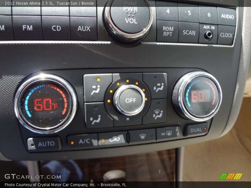 Tuscan Sun / Blonde 2012 Nissan Altima 2.5 SL