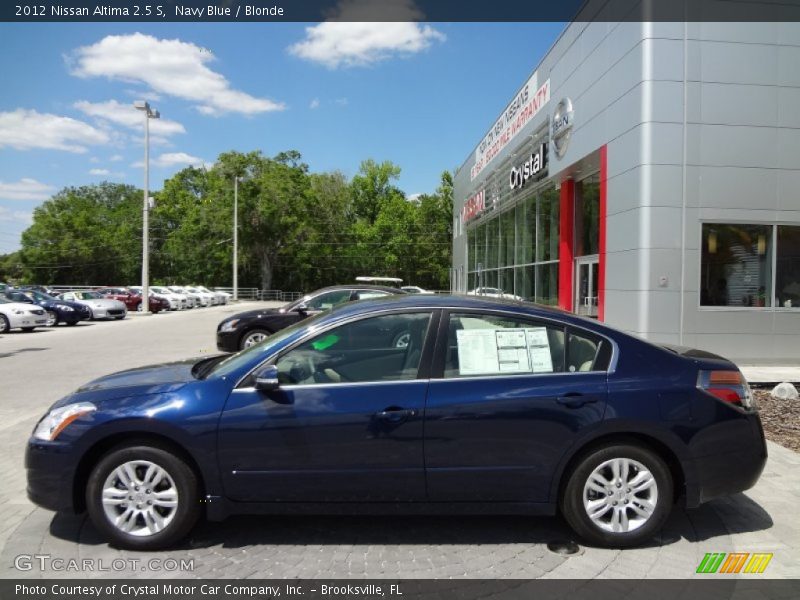 Navy Blue / Blonde 2012 Nissan Altima 2.5 S