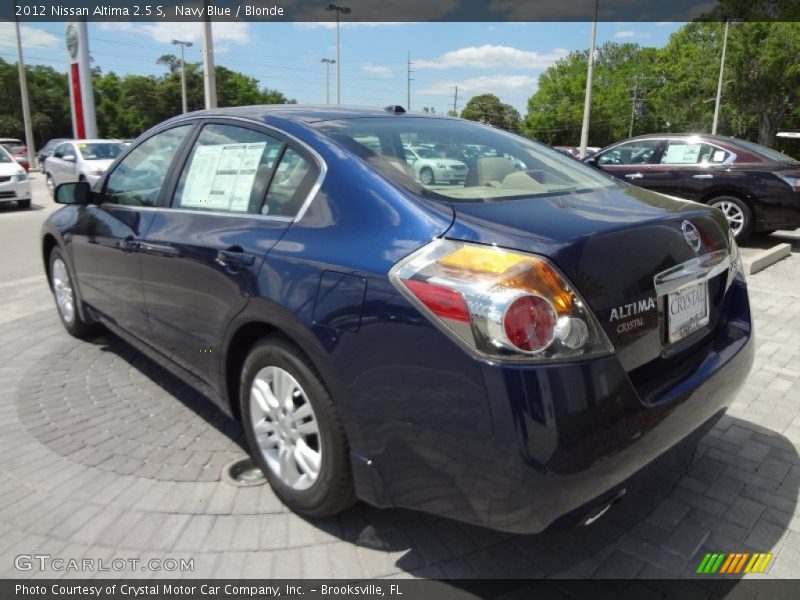Navy Blue / Blonde 2012 Nissan Altima 2.5 S