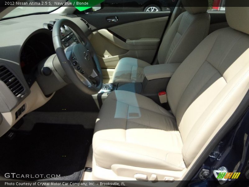 Navy Blue / Blonde 2012 Nissan Altima 2.5 S