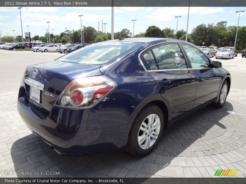 Navy Blue / Blonde 2012 Nissan Altima 2.5 S