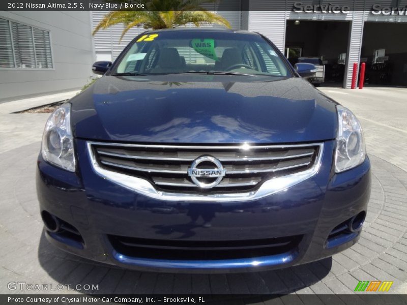 Navy Blue / Blonde 2012 Nissan Altima 2.5 S