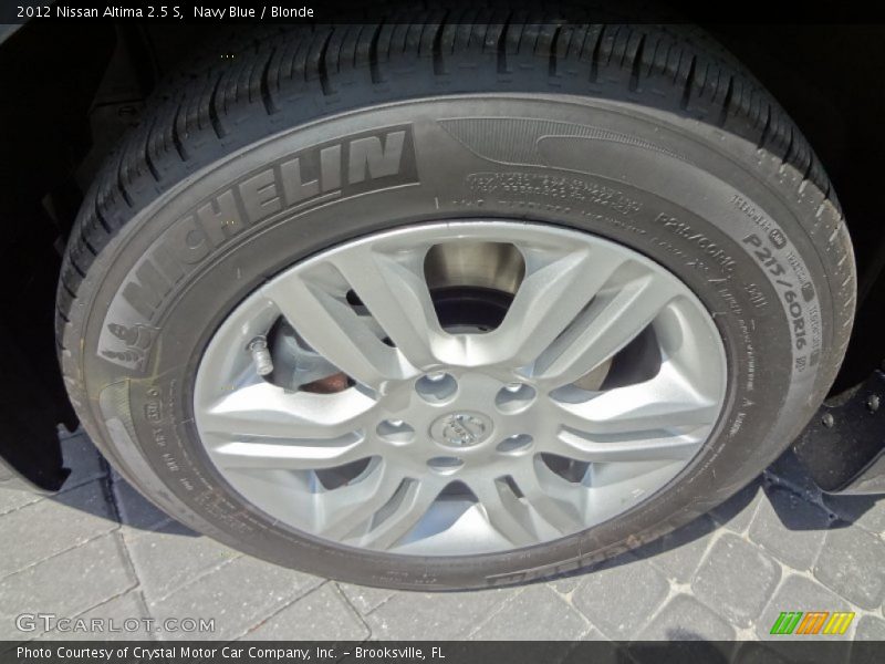 Navy Blue / Blonde 2012 Nissan Altima 2.5 S